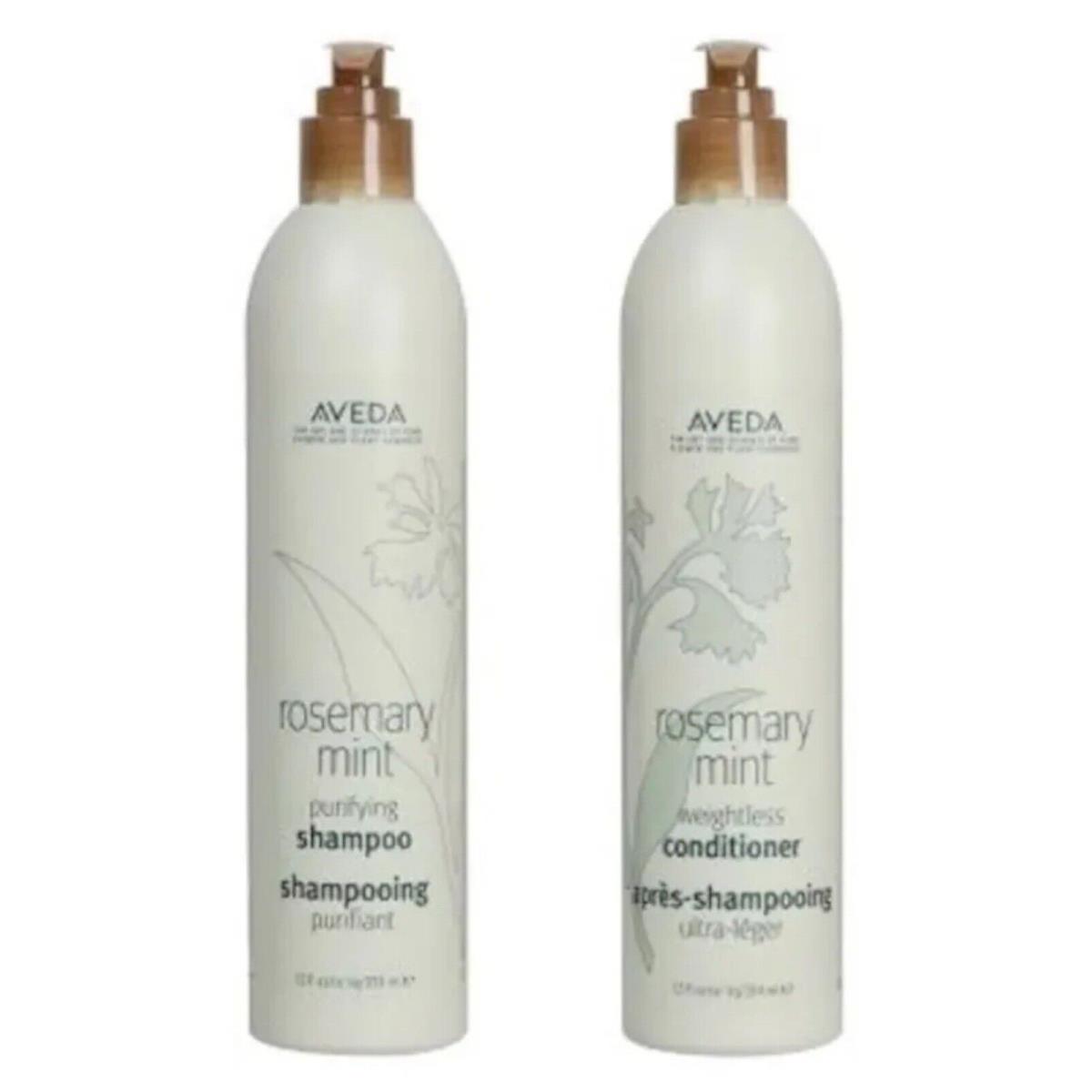 Aveda Rosemary Mint 2 Pack Shampoo Conditioner Set 12oz in Each