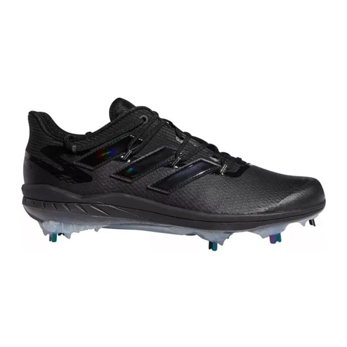 Adidas Adizero Afterburner Baseball Cleats Men s Size 6 - Black, Manufacturer: Core Black