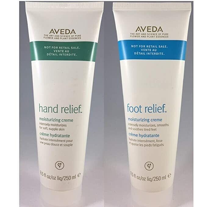 Aveda Foot and Hand Relief Moisturizing Creme 250ml 8.5oz Lotion Cream Pro Siz