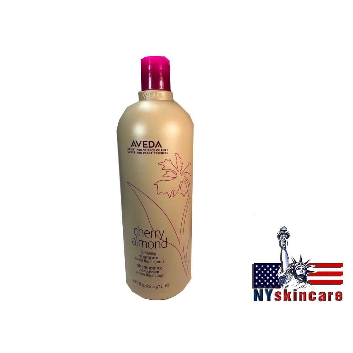 Aveda Cherry Almond Softening Shampoo 33.8oz/1L Prof