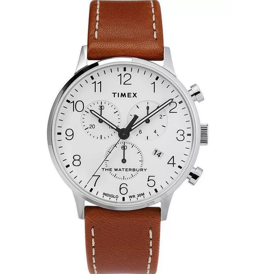 Timex Men`s Waterbury 40mm Quartz Chronograph Watch TW2T28000VQ