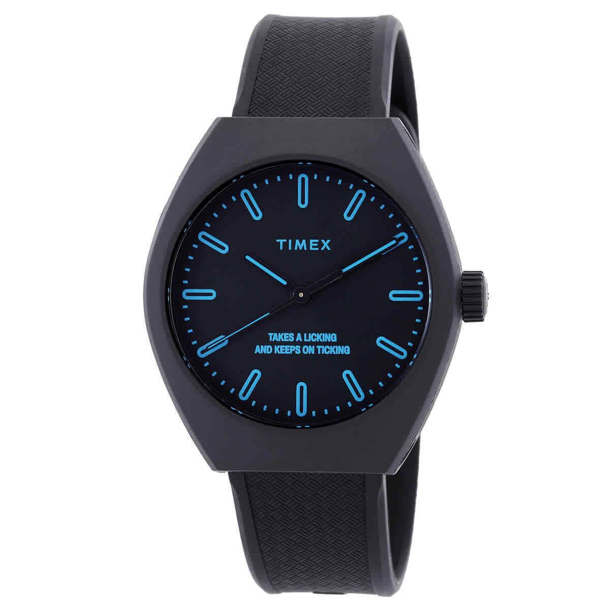 Timex Urban Pop Quartz Black Dial Unisex Watch TW2W42300