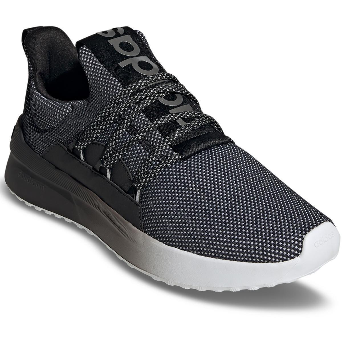 Adidas Mens Lite Racer Adapt 5.0 Running Training Shoes 9.5 Medium D 2810 - Black/White