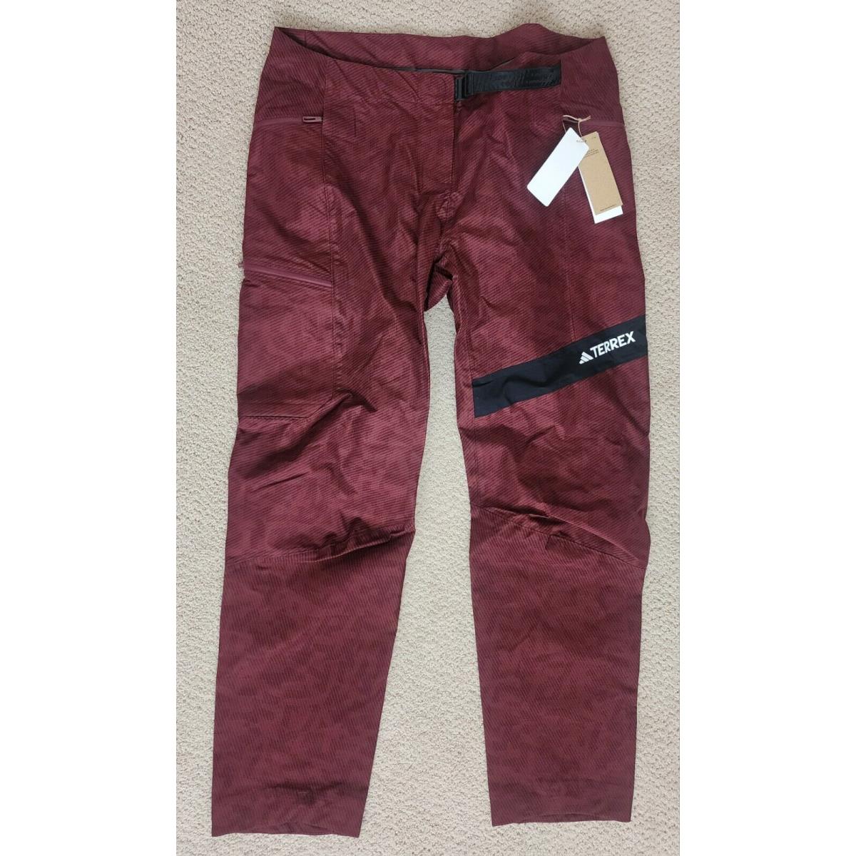 Adidas Terrex Primekn Hiking Senderismo Rain Rdy Pants Women`s Sz:xl HU1831