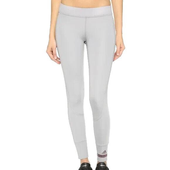 Adidas by Stella Mccartney 7/8 Tights Activewear Bottom Light Gray AI8368 Size L