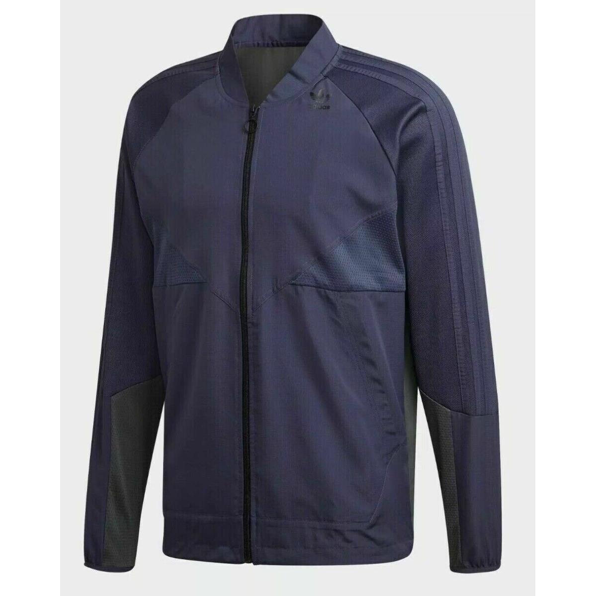 Adidas PT3 Tracktop Full Zip Blue Jacket Mens Size Small DV1964