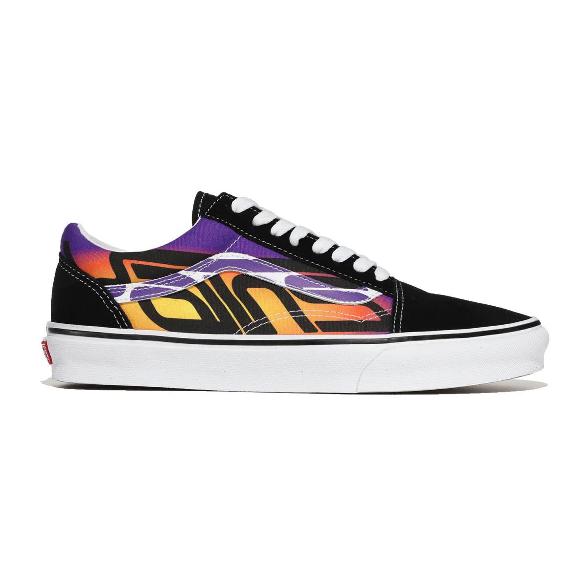 Unisex Sneakers Athletic Shoes Vans Old Skool (Graphic Check) Black/Multi