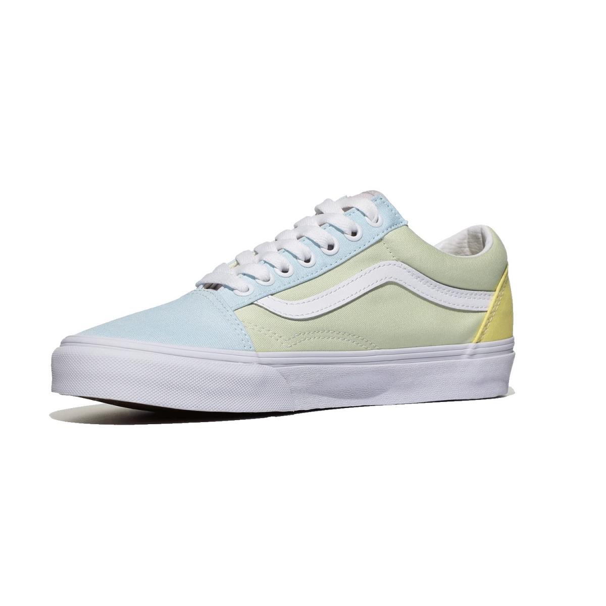 Unisex Sneakers Athletic Shoes Vans Old Skool (Pastel Block) Multi/True White