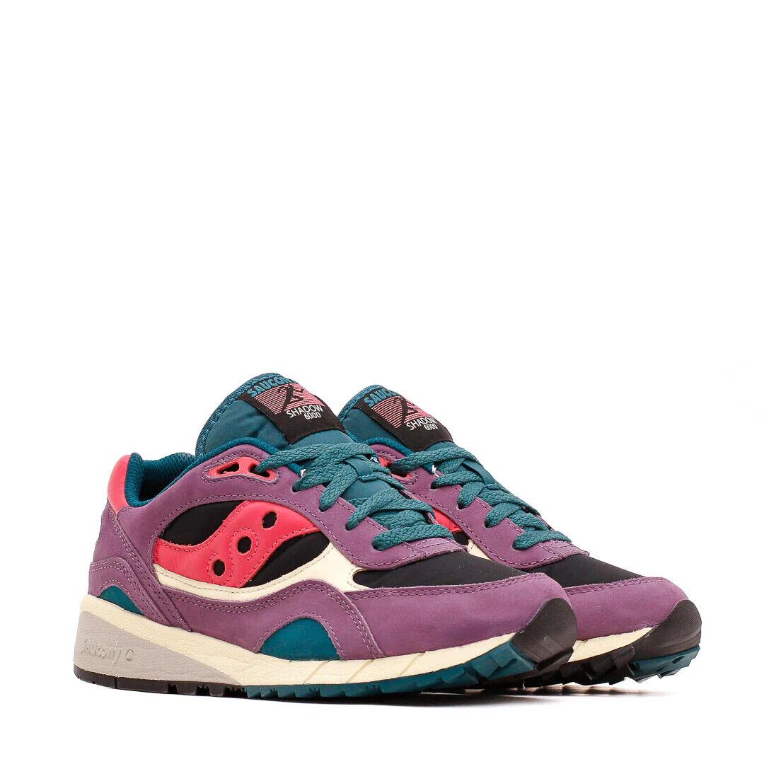 Unisex Saucony Shadow 6000 Sneaker S70784-1 Purple-black 100%Originl - Purple-Black