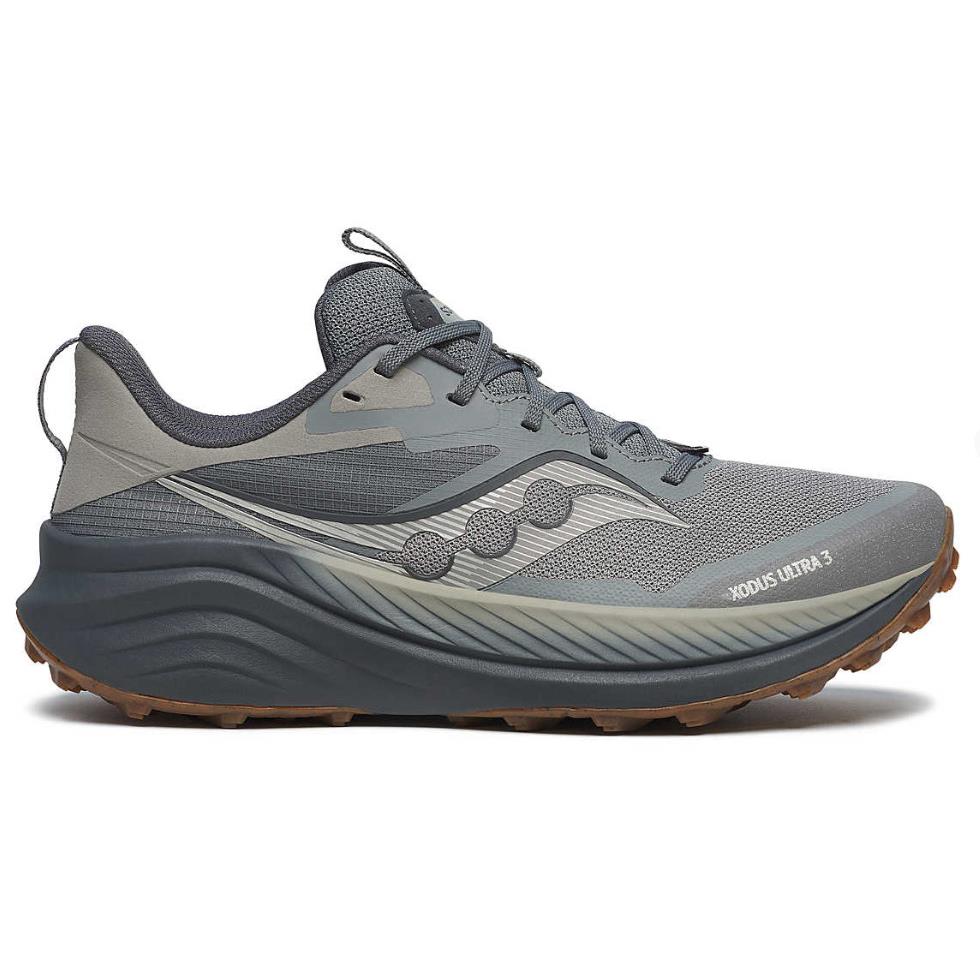 Saucony Xodus Ultra 3 Cinder/shadow Trail Running Shoe Men`s US Sizes 7-15 - Cinder/Shadow