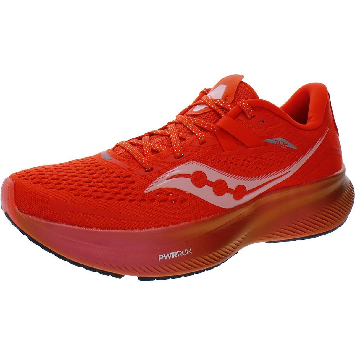 Saucony Womens Ride 15 Gym Athletic and Training Shoes Sneakers Bhfo 6149 - Cherrybomb/Cerise