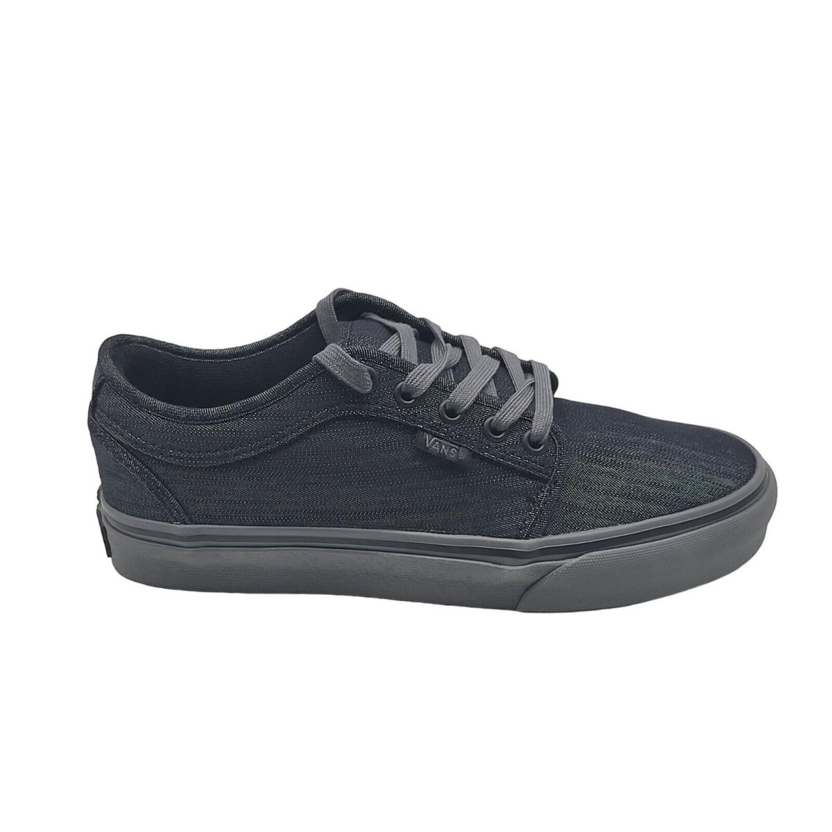 Vans Skate Chukka Low Gray Black Mens Sneakers Shoes VN0A4BX45BR Size 6.5