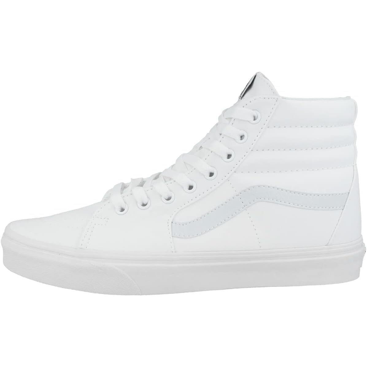 Vans Unisex Low Hi-top Sneakers White True White 9 US Women