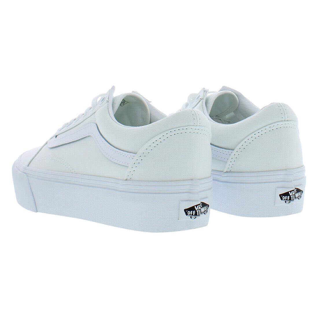 Vans Old Skool Platform Unisex Shoes Size 7.5 Color: True White