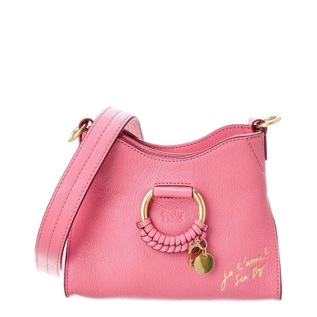 Chloé See By Chlo Mara Small Leather Shoulder Bag Women`s Pink