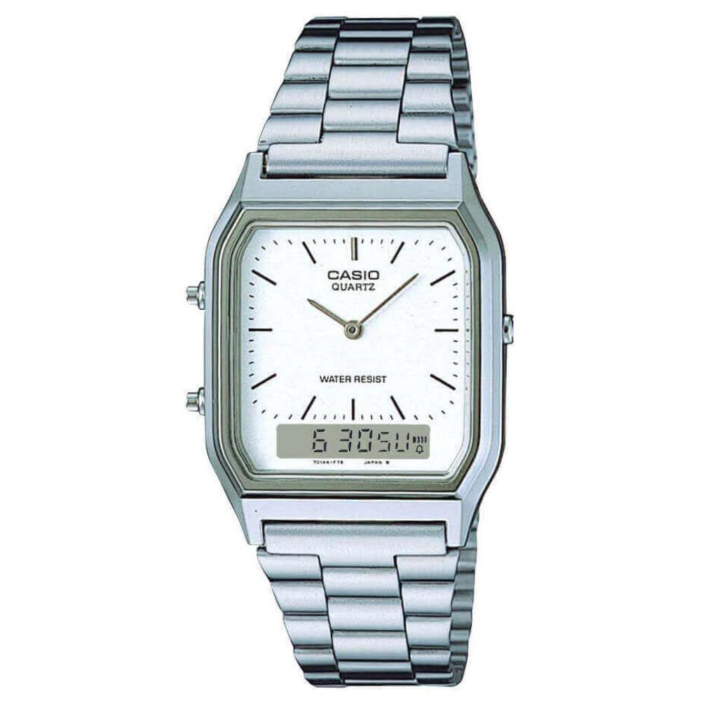 Casio Collection AQ-230A-7DMQYES Mens Watch Off-white