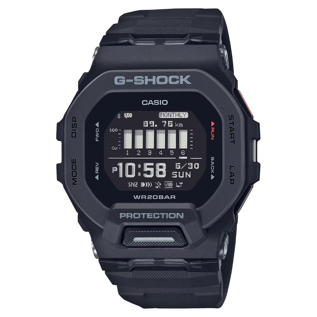 Casio G-shock Power Trainer Black Mens Watch GBD200-1