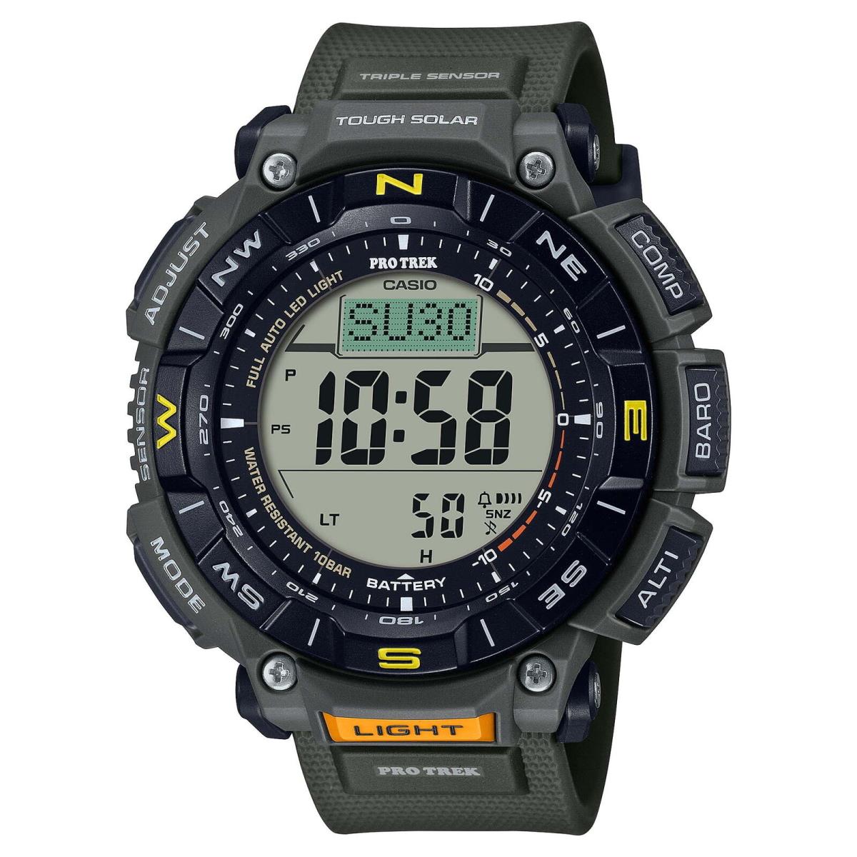 Casio Outdoor Casio Pro Trek Solar Watch Triple Sensor Watching : PRG340-3