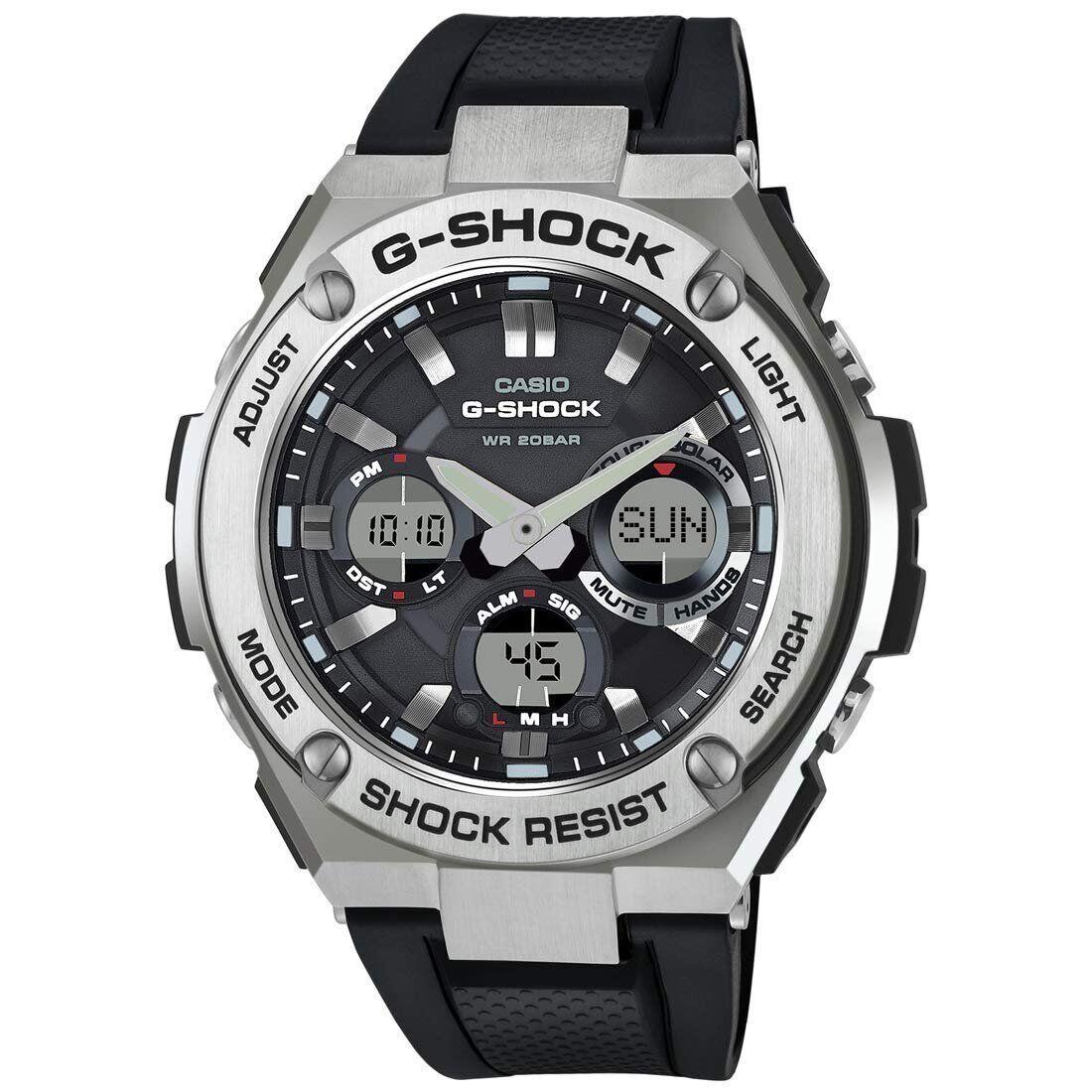 Casio G Shock GST-S110-1ACR Men`s Watch Analog-digital Display Quartz Black