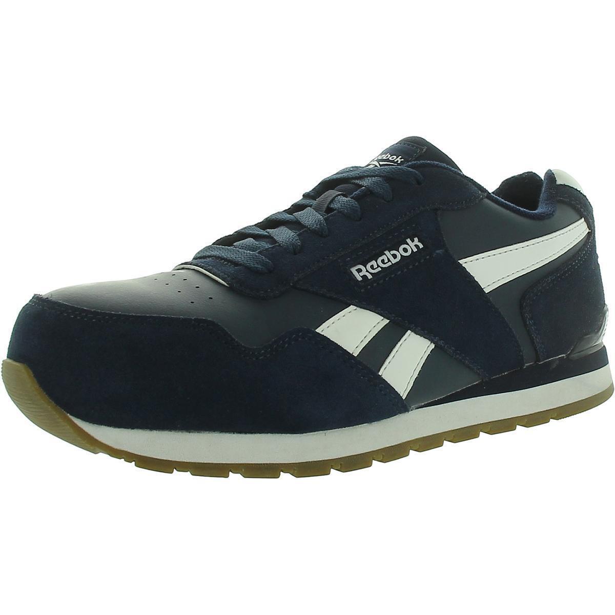 Reebok Mens Harman Work Sneaker Suede Work Safety Shoes Sneakers Bhfo 2967