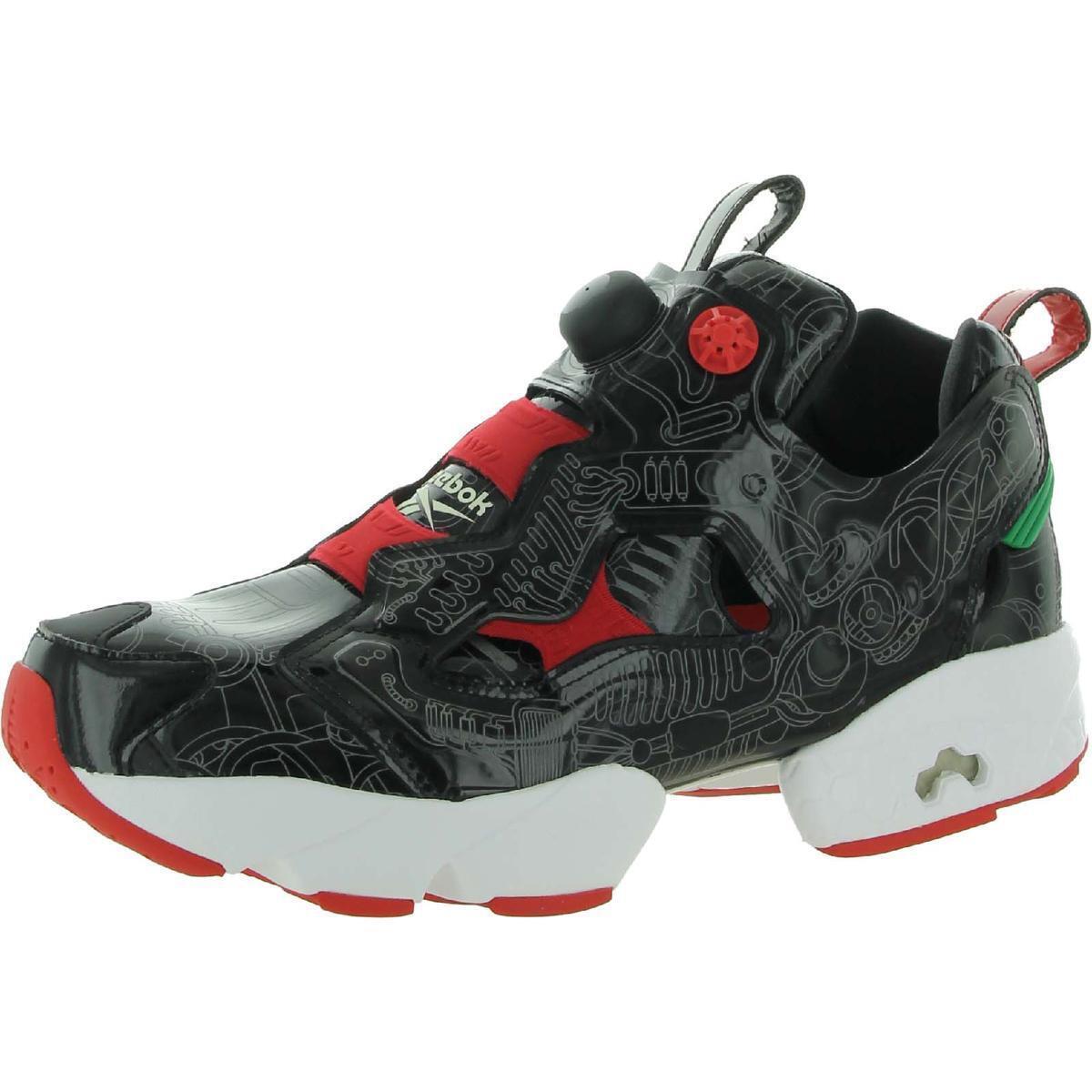 Reebok Instapump Fury Performance Athletic and Training Shoes Sneakers Bhfo 0335 - Cblack/Ftwwht/Glen Green