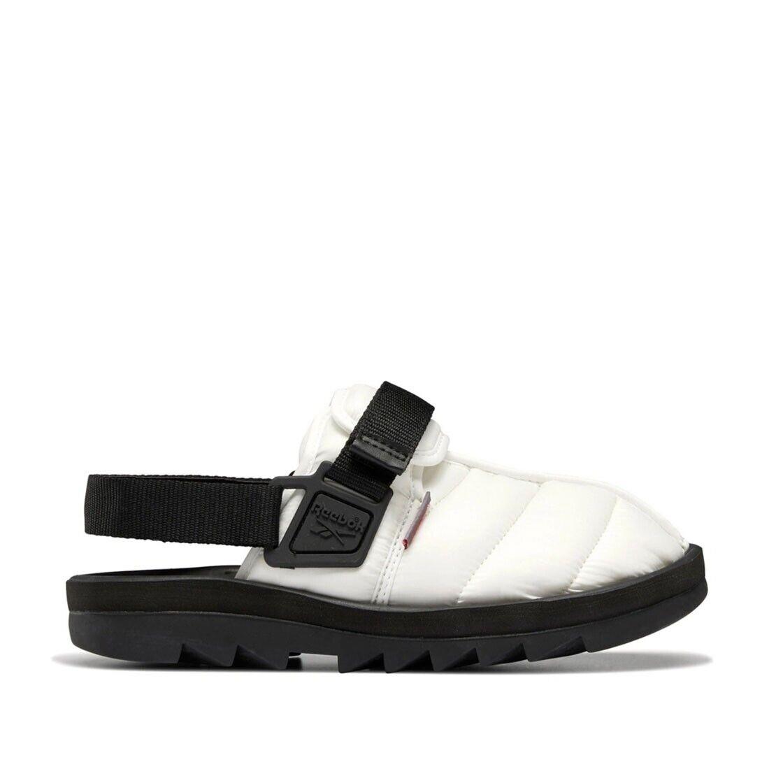 Reebok GW8328 Men`s Beatnik Sandals in White/black - Medium