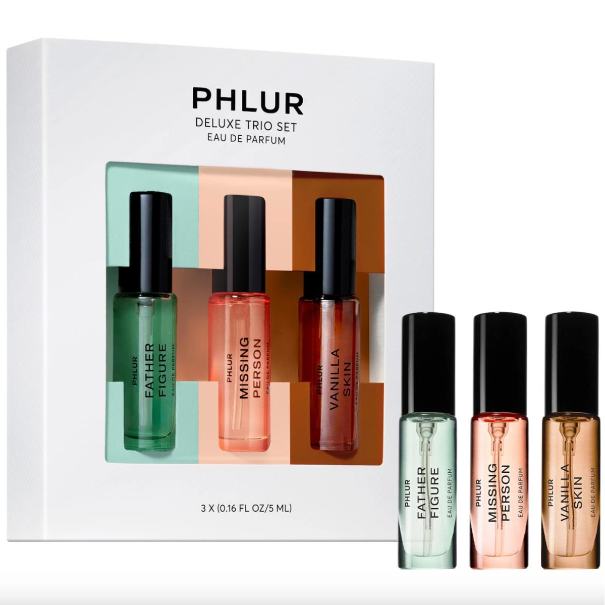 Phlur s Mini Deluxe Perfume Trio Set Limited Edition 3 x 0.17 oz