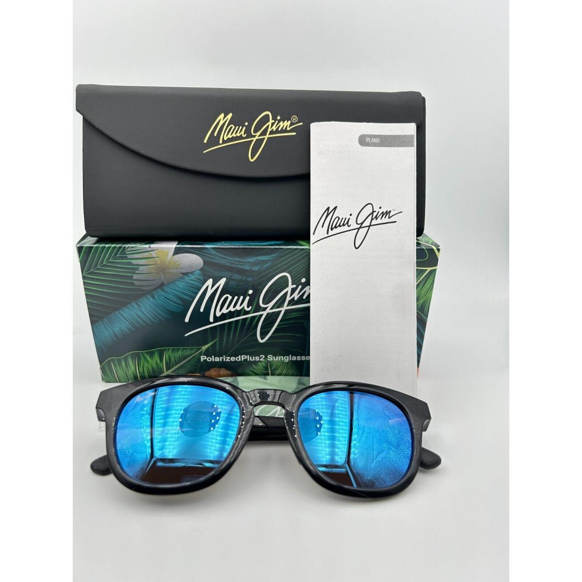 Maui Jim Polarized Sunglasses MJ737-02 CA Koko Head Canada Black Blue Hawaii