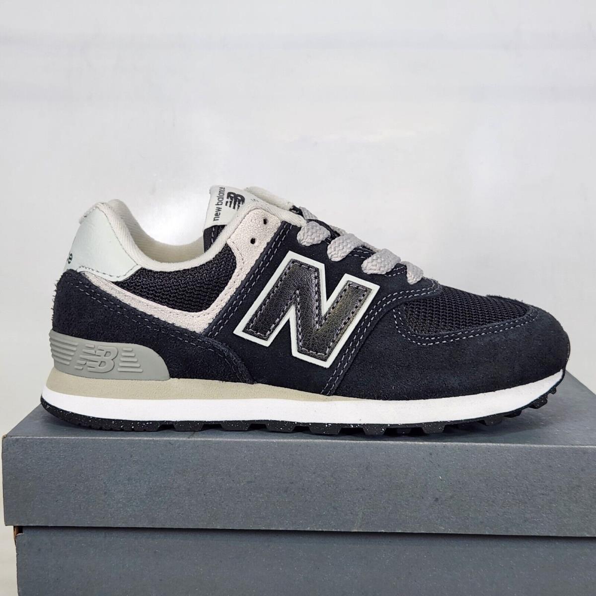 Size 13 Little Kids - New Balance 574 Core - Black / White - PC574EVB