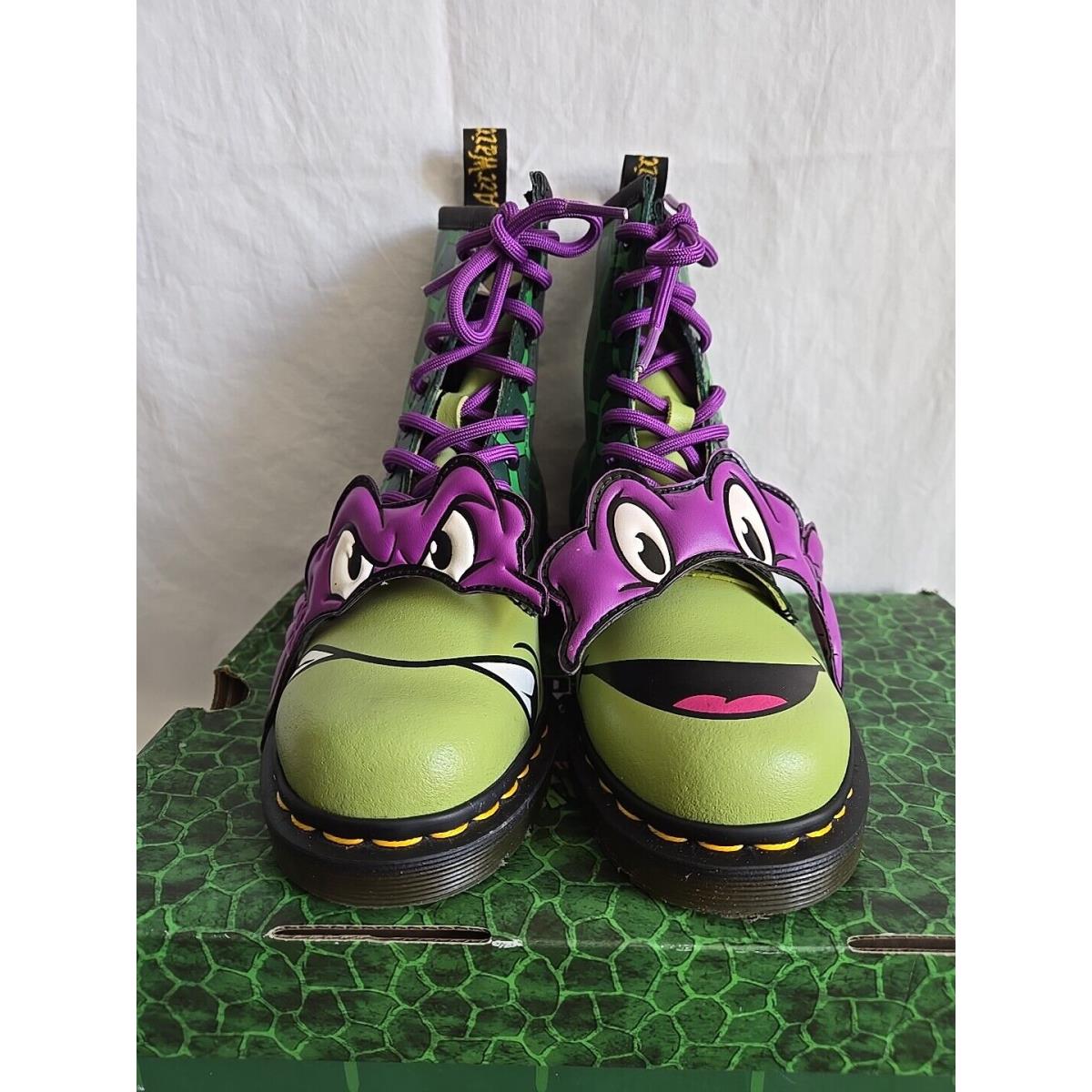 Doc Martens Teenage Mutant Ninja Turtles Donatello Mens Size 4 Women`s Size 5