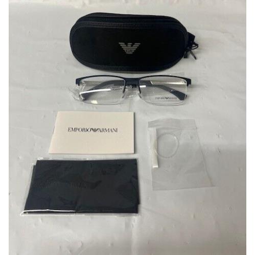 Emporio Armani EA1041 Eyeglasses in Rubber Blue 57-17-140