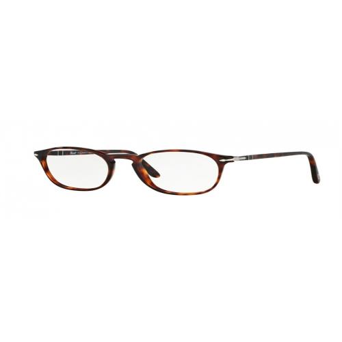 Persol Men`s PO3007V Men`s Square Eyeglasses Brown Size One Size