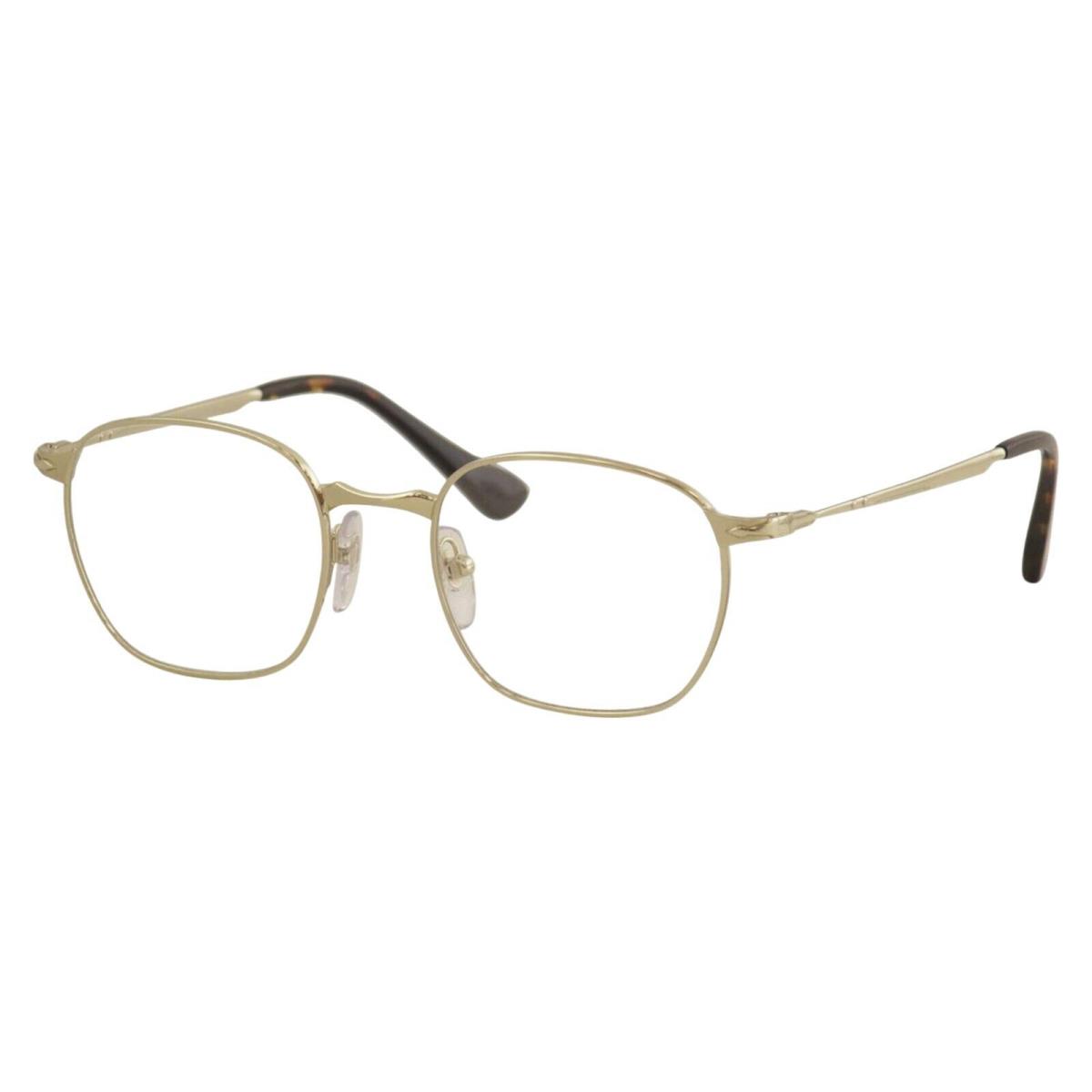 Persol 2450V 50 1076 Eyeglasses Gold with Demo Lenses with Case