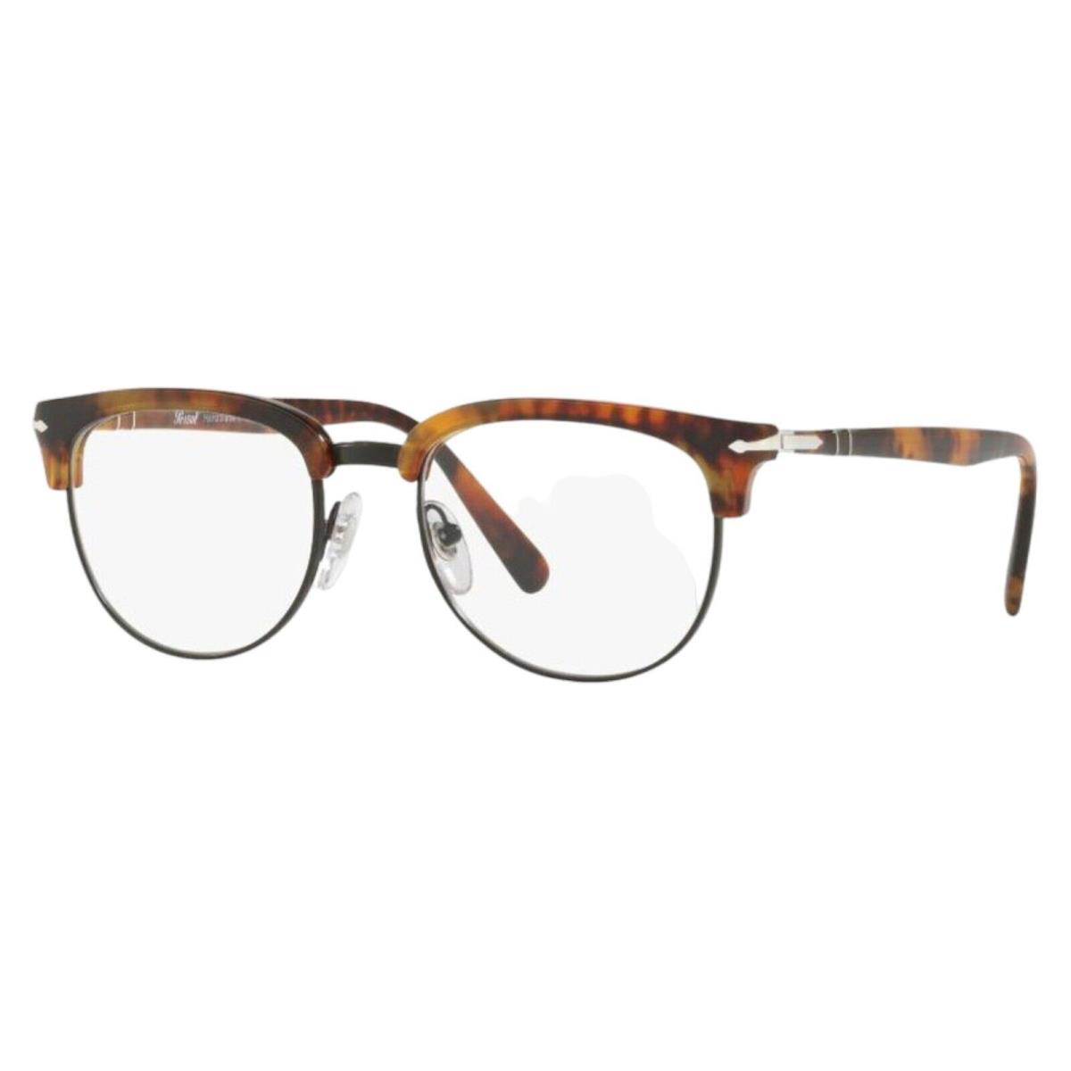 Persol 3197V Eyeglasses 108 Caffe Brown W/demo Lens 50mm with Case