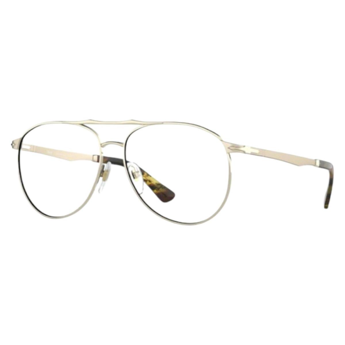 Persol 2453V 57 1076 Eyeglasses Gold with Demo Lenses with Case