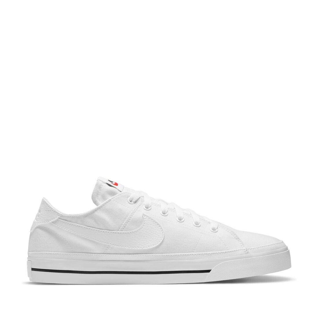 Nike CW6539-100 Men`s Court Legacy in White - Medium - White