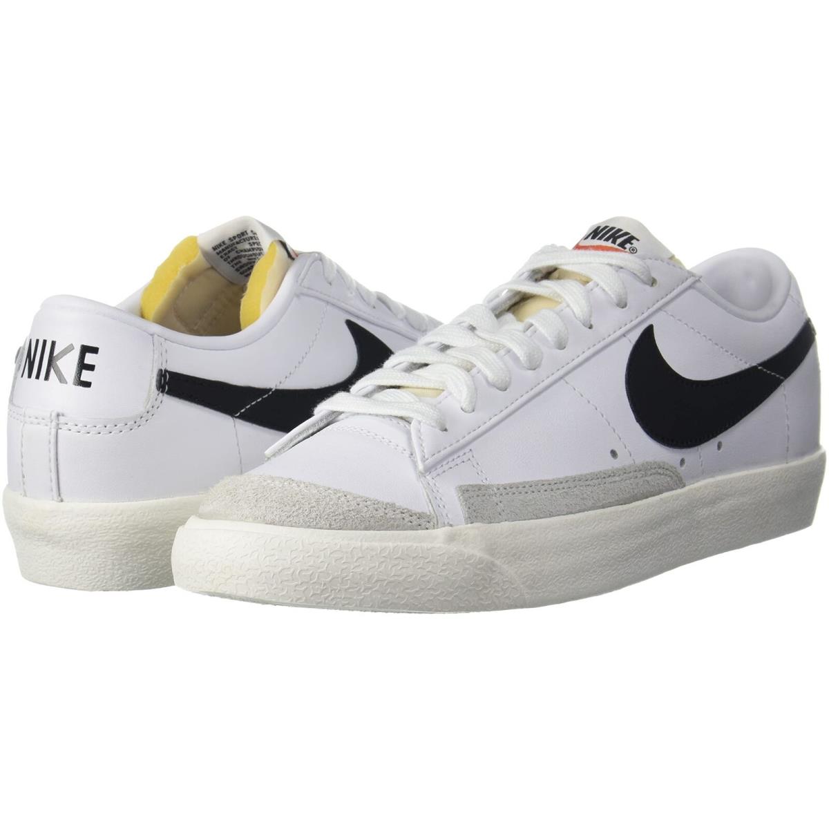 Nike DA6364 Men`s Blazer Low `77 Vintage Sneaker/shoes - White/Sail/Black