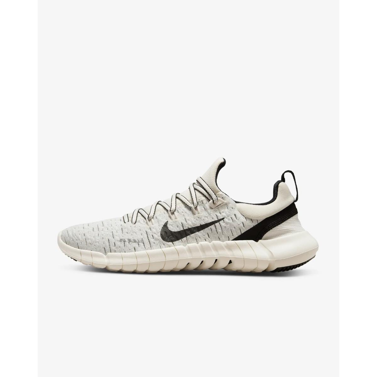 Nike Free Run 5.0 `phantom` Men`s White Gym Running Training Crossfit Shoes