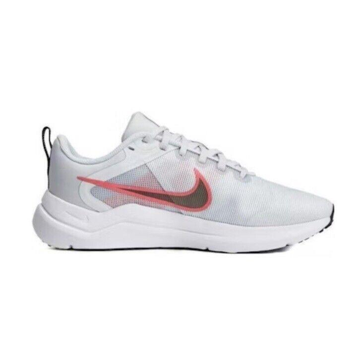 Women Nike Downshifter 12 Running Shoes Pure Platinum/black/white DD9294-009 - Pure Platinum/Black/White