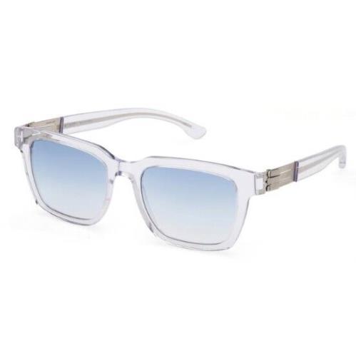 Ic Berlin Geoffrey Sunglasses Men`s Ecocrystal/pearl Gradient Blue 51mm