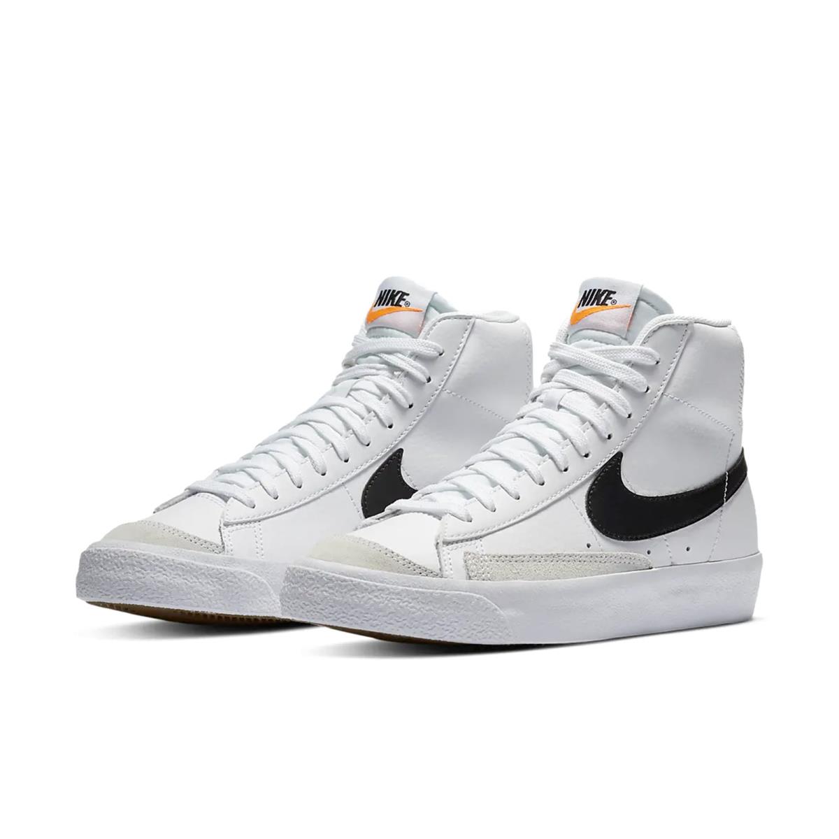 Nike Blazer Mid `77 GS DA4086-100 - BLACK/WHITE-WHITE-TEAM ORANGE