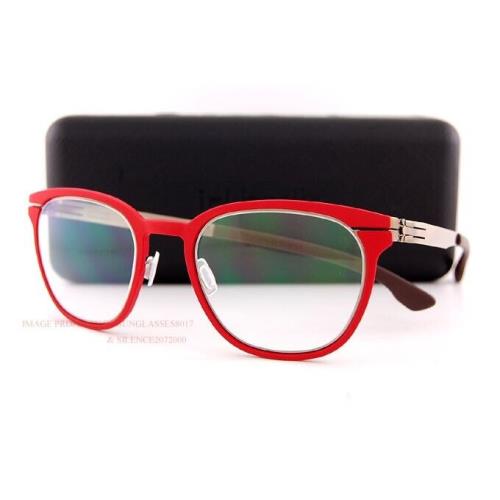 ic Berlin Eyeglass Frames Westside :bronze-rosso