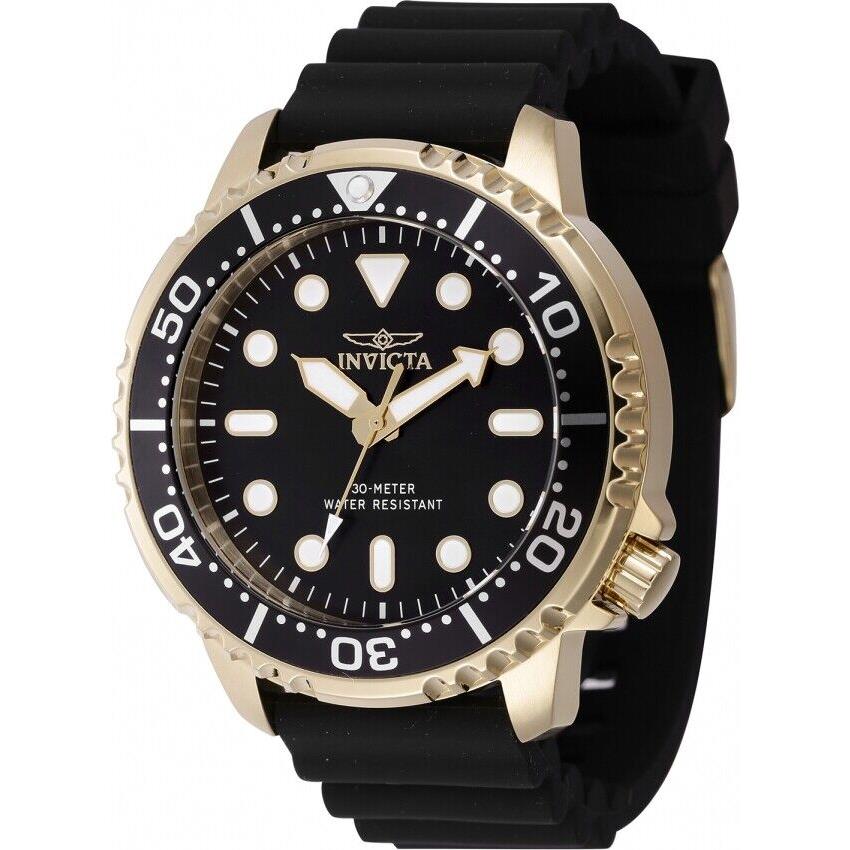 Invicta Pro Diver Quartz Black Dial Men`s Watch 47226