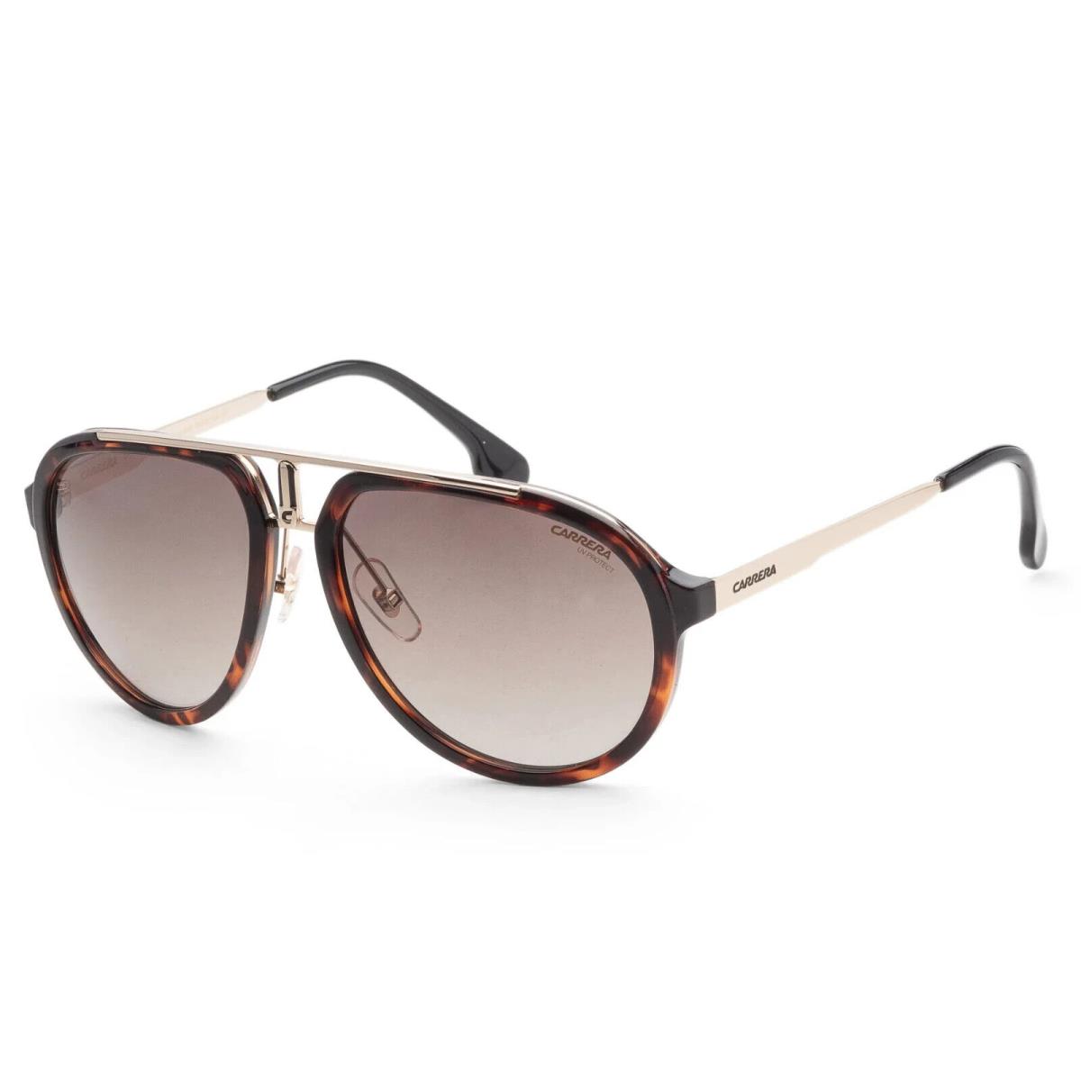 Carrera Havana Gold Sunglasses UV Protection CA1003SSAM 02IK 58 For Unisex