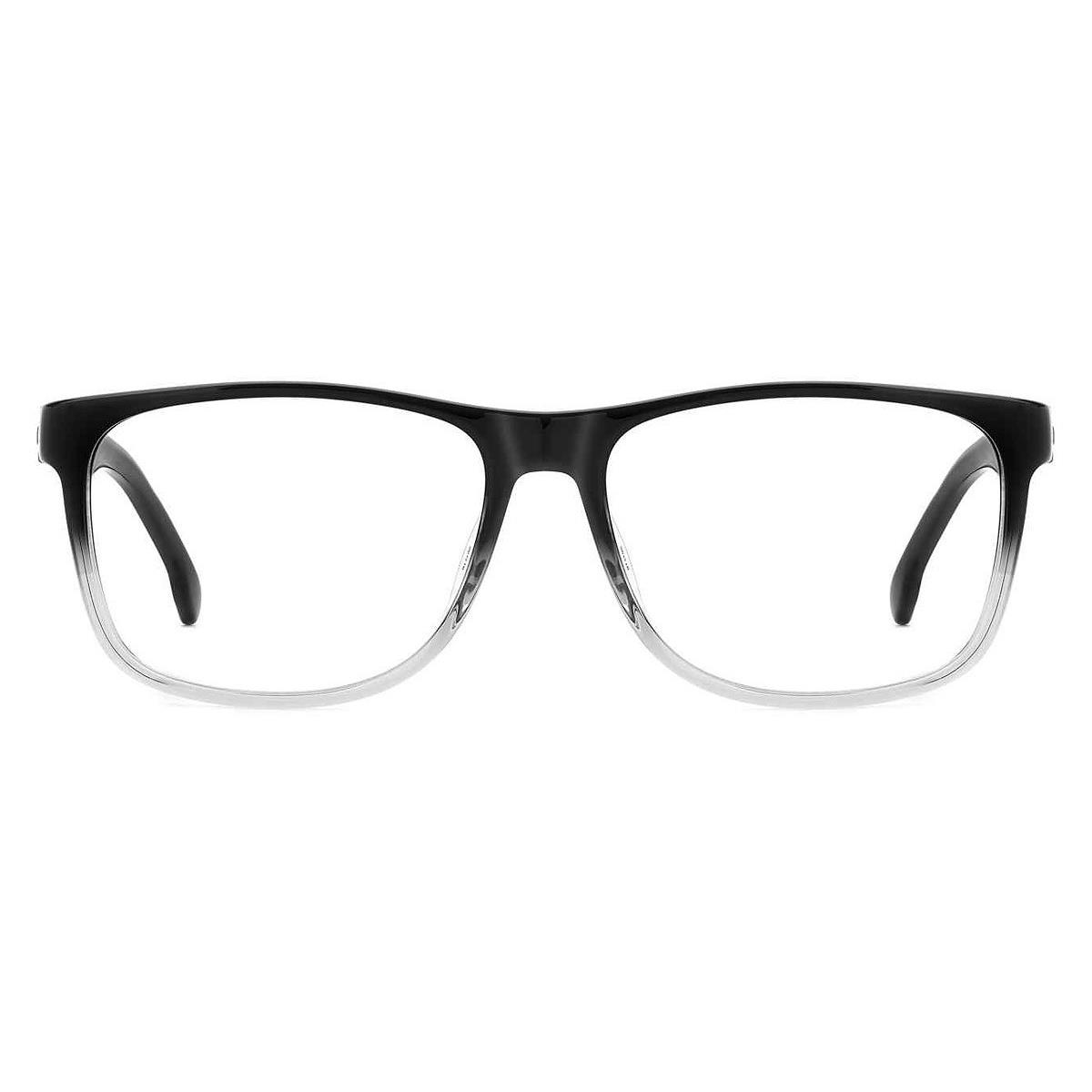 8889 Eyeglasses Men Black Gray Rectangle 56mm by Carrera