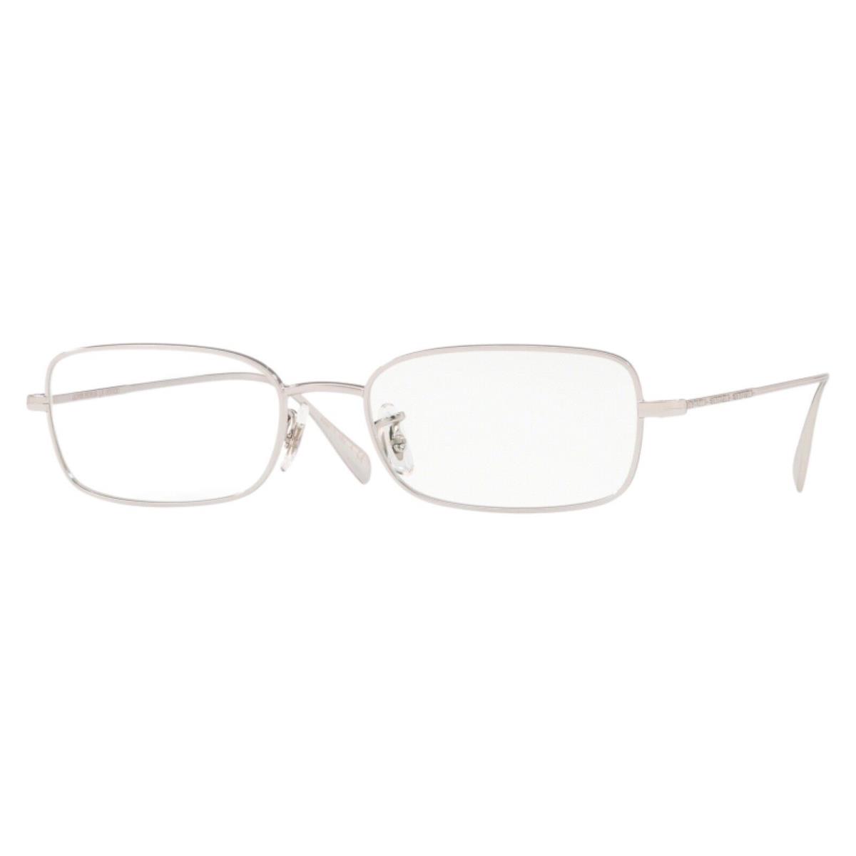 Oliver Peoples Aronson 1253 51 5036 Silver with Demo Lenses 51mm Width