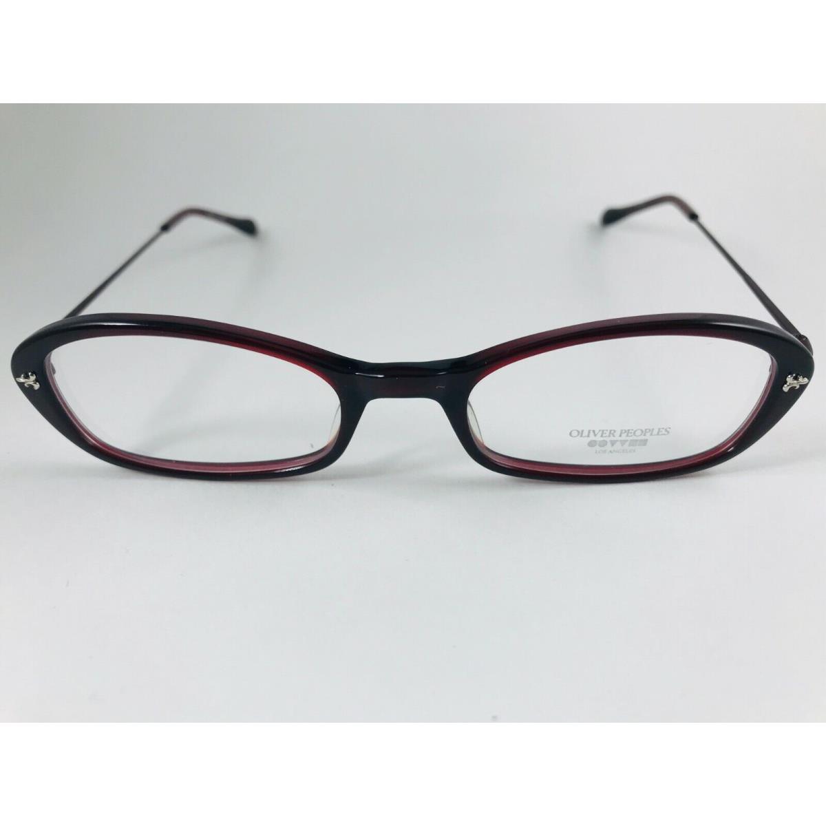 Oliver Peoples Eyeglasses Didi SI Red Burgundy 47-18-135