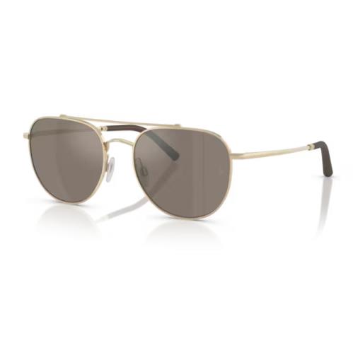 Oliver Peoples 0OV1346S R-10 50357I Gold Sierra Flash Mirror Men`s Sunglasses