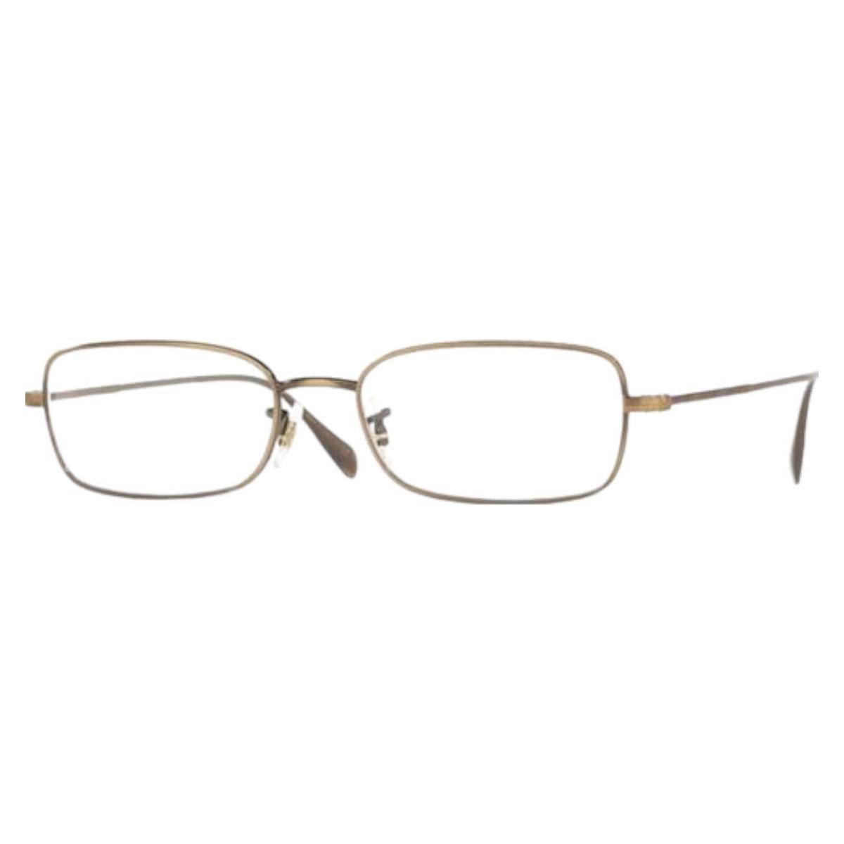 Oliver Peoples Aronson 1253 54 5284 Antique Gold with Demo Lenses 54mm Width - Frame: Gold