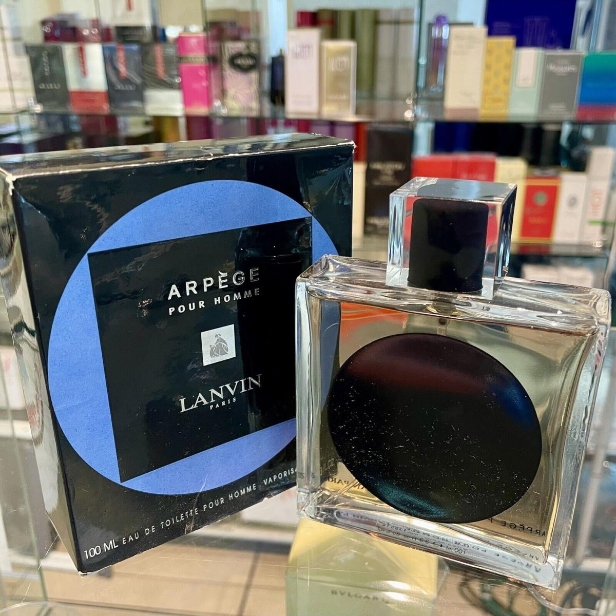 Arpege Pour Homme By Lanvin Edt Perfume 3.3 oz 100ml Rare Vintage